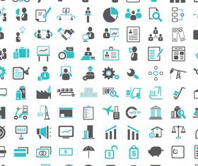 Business Icons graphic vector