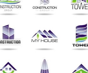 Real Estate Logotypes 10 vector