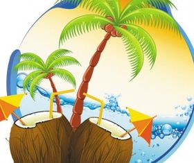 cartoon coastline 02 vector