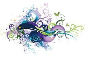 Floral Vector Graphic