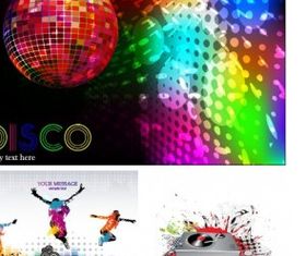 music theme graphic vector