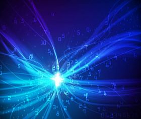 Shiny Digits Backgrounds vectors material