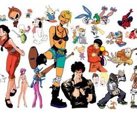 Cartoon Illustration MegPack vector