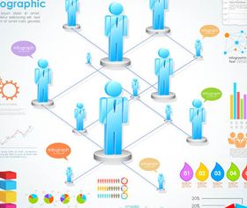 Business Infographics Set vector design