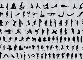 Sports Silhouettes vector