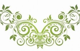 Floral Design Element vector