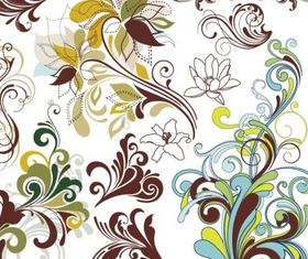 Floral Design Elements creative vector