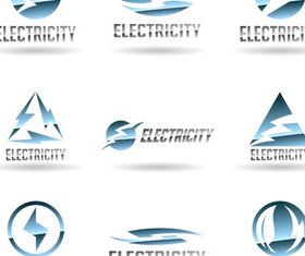 Shiny Electricity Logo art vector