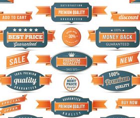 Sale Stickers graphic vector