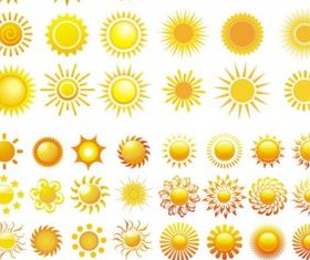sun graphic vector