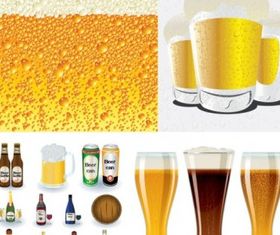 beer graphic Illustration vector