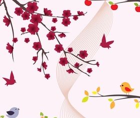 Bird cute design vector