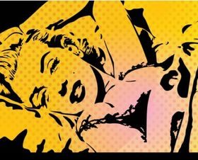 Marilyn Vector Illustration