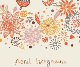 Stylish Floral Vector Backgrounds