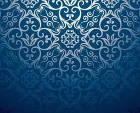 European pattern background vector material