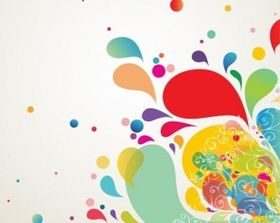 Abstract Splash Design Vector Illustration vector