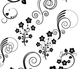 Ornate Floral vector background 02 free download