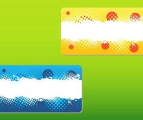 Abstract Business Cards creative vector