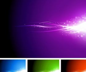 Abstract lights colorful background art vector
