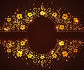 Shining pattern background 01 vector graphics