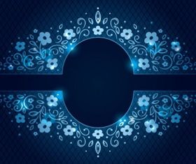 Shining pattern background 02 vector graphics