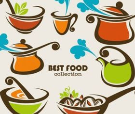 silhouette pattern 03 vector material