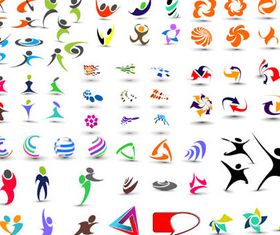 Creative Logotypes Set vector graphic