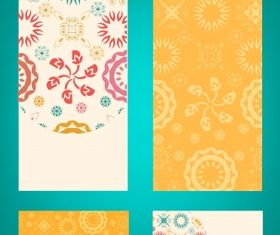 Floral banner vector graphics