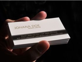Lawyer business card design vector
