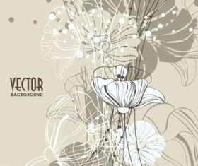 Elegant background pattern 01 vector