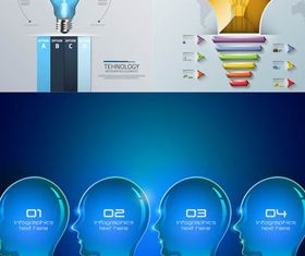 Business Ideas Backgrounds 14 design vectors