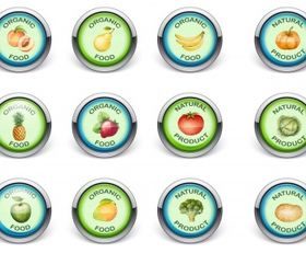 fruite and vegetables Free vector