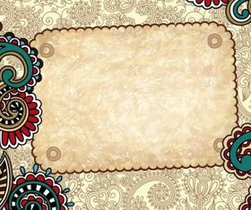 Ham retro pattern 02 vector