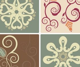 Elegant pattern 01 vector graphic
