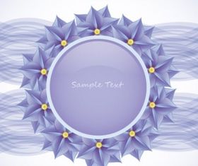 Fine background pattern 01 set vector