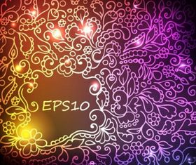 Glare background pattern 4 vector