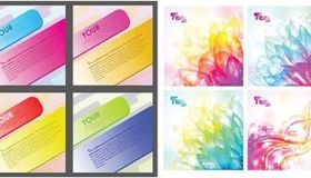 Symphony pattern vector set