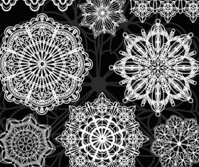 Classic pattern shading 04 vector