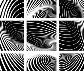 black white spiral pattern vecto 01 vectors graphics