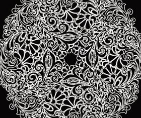 Classic pattern shading 01 vector