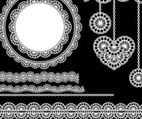 Classic pattern shading 02 vector