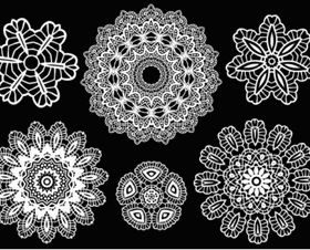 Classic pattern shading 03 vector