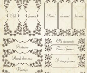 classic pattern 06 vector