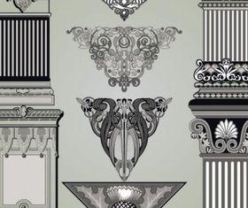 Classic traditional pattern 04 vector graphic