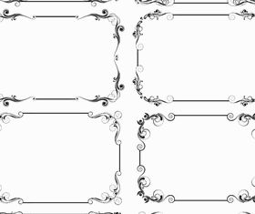 Ornamental Frames 15 vector