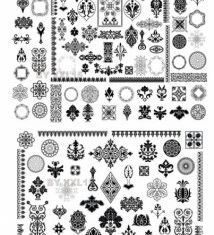Totem fine pattern Illustration vector