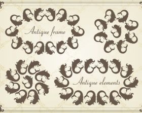 classic pattern 05 vectors graphics