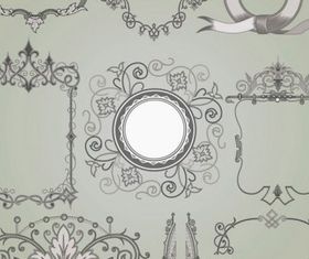 gorgeous classic decorative pattern 5 vector