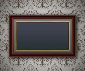 Classic pattern border 02 vectors