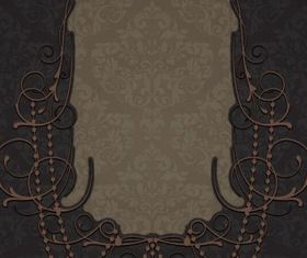 Nostalgishading lace 01 vector